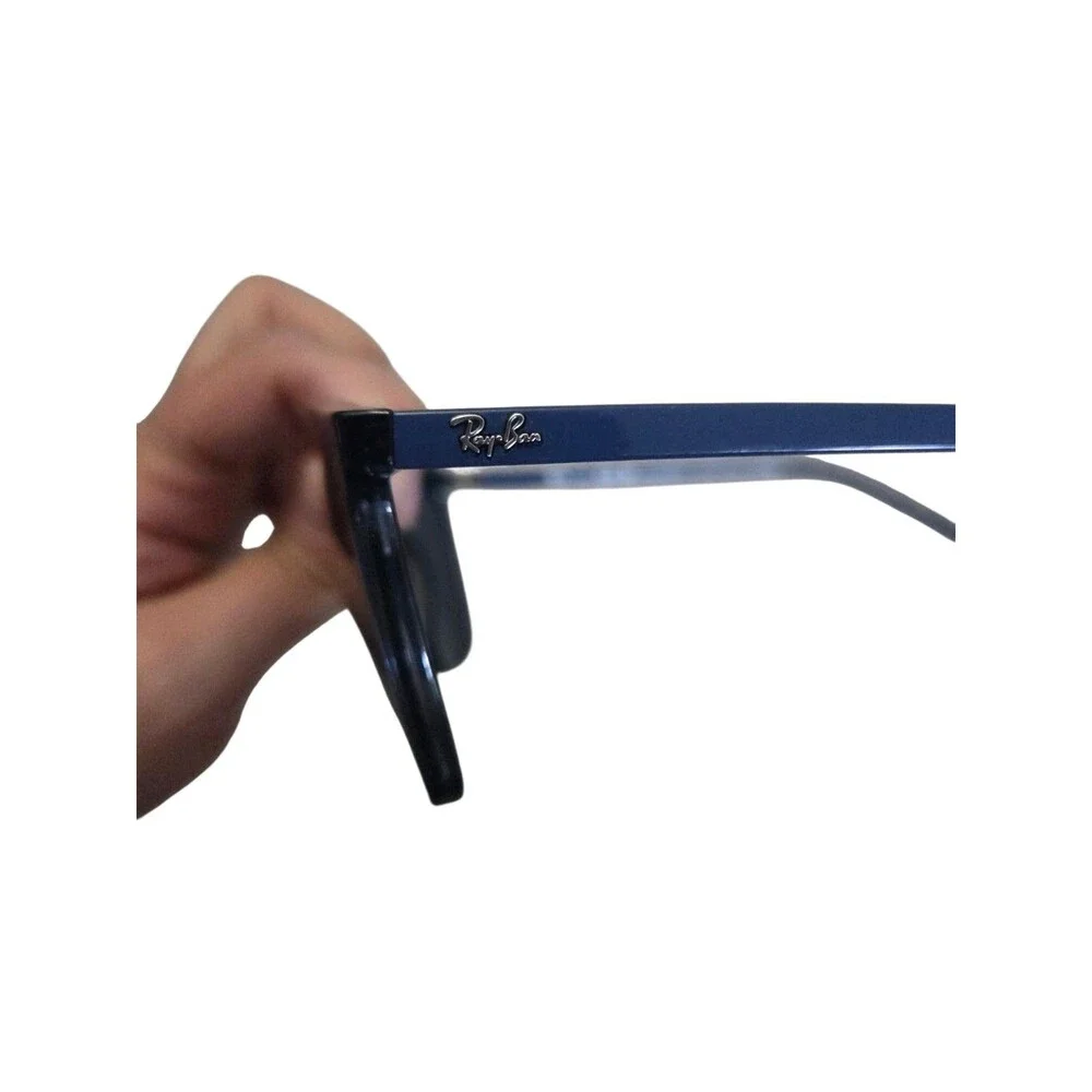 Ray-Ban RB4387 6399/80 Unisex Sunglasses Transparent Blue Blue Lenses 56-18-145